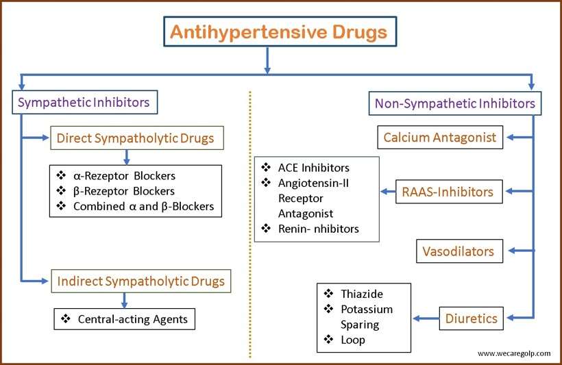Category of Antihypertensive Drugs