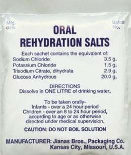 Oral Rehydration Solution (ORS)
