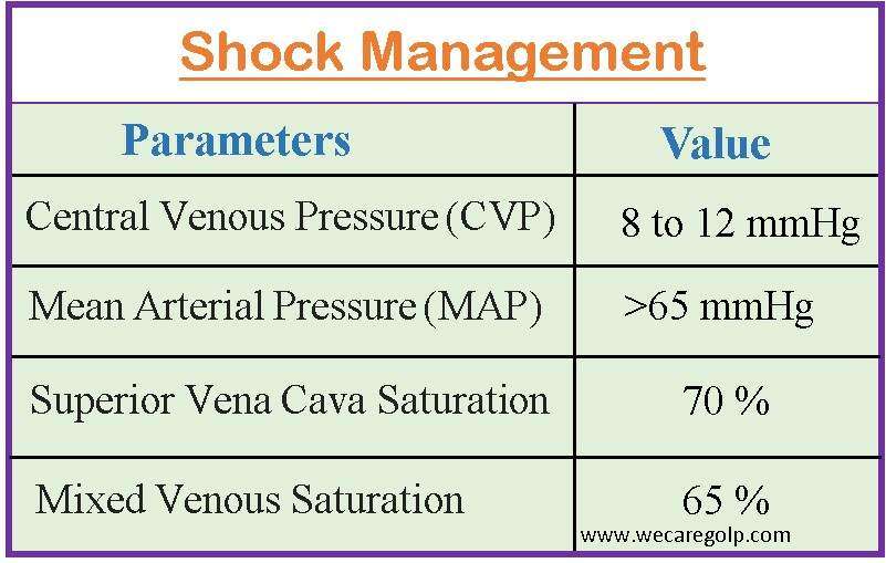 Shock Management